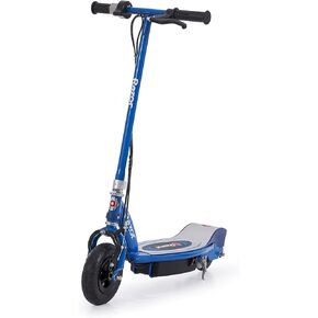 Razor E100 24 Volt Motorized Electric Kick Scooter with 8 Inch Pneumatic Tires and Rechargeable Battery for Kids Aged 8 and Up, Black
