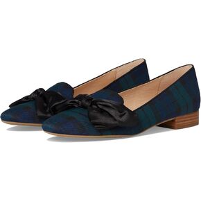 Jack Rogers Women's Brookline Bow Loafers-Plaid