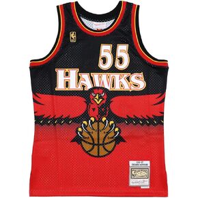 Mitchell Ness Swingman Hawks Jersey Mutombo