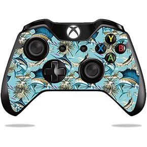 MightySkins Skin Compatible with Microsoft Xbox One or One S Controller - Island Fish | Protective, Durable, and Unique Vinyl wrap Cover | Easy to Apply, Remove, and Change Styles | Made in The USA