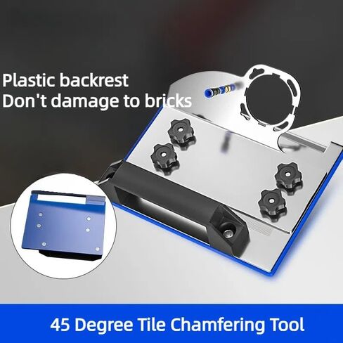 Angle Grinder Stand, 45 Degree Tile Chamfering Tool, Angle Grinder Holder Tile Tools, Adjustable Angle Grinder Bracket for 100-Type Angle Grinder in Saudi Arabia