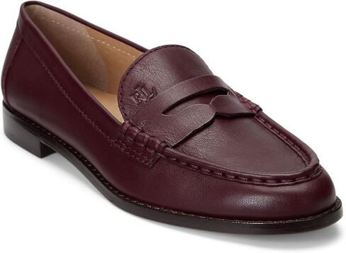 Lauren Ralph Lauren Women's Wynnie Nappa Leather Loafer Penny in Saudi Arabia