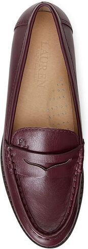 Lauren Ralph Lauren Women's Wynnie Nappa Leather Loafer Penny in Saudi Arabia