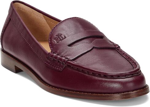 Lauren Ralph Lauren Women's Wynnie Nappa Leather Loafer Penny in Saudi Arabia