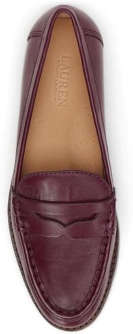 Lauren Ralph Lauren Women's Wynnie Nappa Leather Loafer Penny in Saudi Arabia