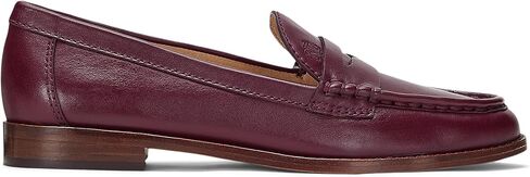 Lauren Ralph Lauren Women's Wynnie Nappa Leather Loafer Penny in Saudi Arabia