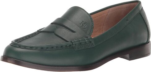 Lauren Ralph Lauren Women's Wynnie Nappa Leather Loafer Penny in Saudi Arabia
