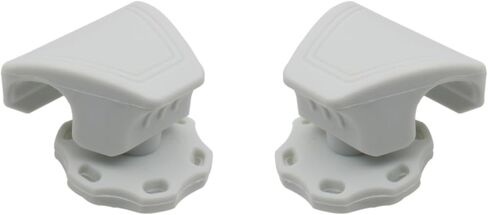 2PCS Football Helmet Screws Nylon Helmet Visor Clips Repair Kits Black Thumb Screws for Football Helmet Chinstrap Stabilization System in Saudi Arabia