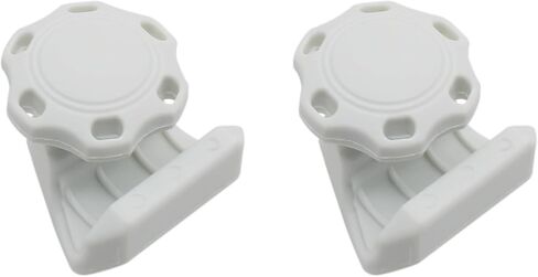 2PCS Football Helmet Screws Nylon Helmet Visor Clips Repair Kits Black Thumb Screws for Football Helmet Chinstrap Stabilization System in Saudi Arabia