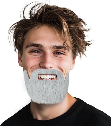 TXSN 12 قطعة من الشوارب المزيفة ذاتية اللصق مجموعة شوارب مضحكة مبتكرة للأزياء وحفلات مهرجان الهالوين باللون الأسود in Kuwait