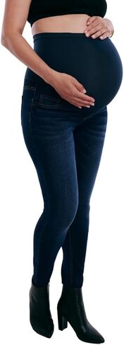 Motherhood Maternity Women's Secret Fit Over The Belly Skinny Ankle Pregnancy Jeans in Saudi Arabia