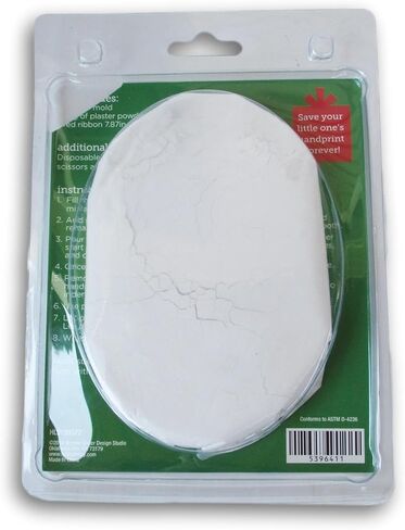 مجموعة زينة بصمة اليد من الجبس لعيد الميلاد - تصنع 1 in Kuwait