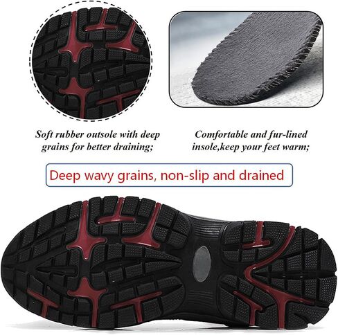 Moodeng Women's Winter Snow Boots Outdoor Hiking Boots Warm Waterproof Ankle Booties for Walking and Anti-Slip in Saudi Arabia