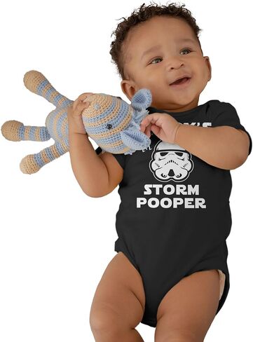 Sith Happens Bodysuit, Funny Baby Clothing, Star Wars Inspired, Black 0-3 mo in Saudi Arabia