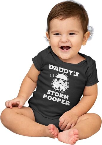Sith Happens Bodysuit, Funny Baby Clothing, Star Wars Inspired, Black 0-3 mo in Saudi Arabia