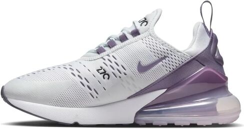 Nike Air Max 270 Women's Shoes (HF5123-043, Pure Platinum/White/Lilac Bloom/Daybreak) Size 7 in Saudi Arabia