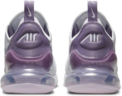 Nike Air Max 270 Women's Shoes (HF5123-043, Pure Platinum/White/Lilac Bloom/Daybreak) Size 7 in Saudi Arabia