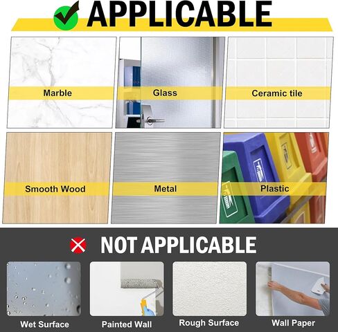 شريط لاصق مزدوج الجوانب من EMITEVER عالي التحمل، شريط لاصق قوي للغاية مزدوج الجوانب، شريط تثبيت شفاف مقاس 198 بوصة، شريط حائط قابل للإزالة بطول 16.5 قدم لشريط تعليق الصور، شريط ملصق لاصق لديكور المنزل in Kuwait