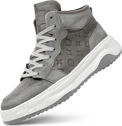 Fashion Sneakers for Men Women, Cowhide Premium Leather Luxury Designer Shoes, Breathable and Comfort Tennis Walking Shoes for Casual Dress in Saudi Arabia