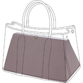 DGAZ Purse Pillow Insert for Luxury Handbags, Memory Foam, Silky Pillow Shaper for Garden Party 30/36 Bags(Konjac purple,GP30)