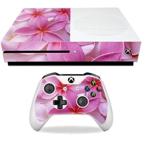 MightySkins Skin Compatible with Microsoft Xbox One S - Flowers | Protective, Durable, and Unique Vinyl Decal wrap Cover | Easy to Apply, Remove, and Change Styles | Made in The USA