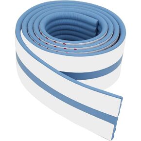 Yctze Multifunctional 6.5ft Baby Proofing Corner Guards, Child Safety Bumper, Foam Strip Crib Bumper, Thick Wall Table Bed Protectors for Kids with Fireplace Padding and