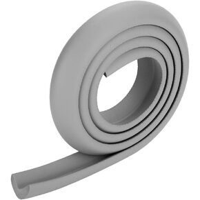 Kids Baby Safety Rubber Bumper Strip Corner and Edge Guards Protector Child Safety Baby Proofing Edge Premium Childproofing Protector (Grey)