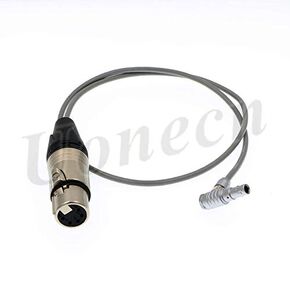 Uonecn Audio Cable for ARRI Alexa Mini Camera XLR 5-Pin Female to Right Angle 5 Pin Male Cord