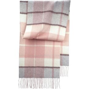 SEECOSY 100% Cashmere Scarf - Plaid Check Tartan Warm Soft Scarf, Gift for Women and Men