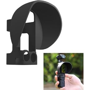 LICHIFIT Screen Hood Sun Hood for DJI Osmo Pocket 3 Gimbal Camera Frame Case with Screen Protector Anti-Glare Sunshade Cover Guard Accessories