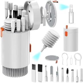 20 in 1 Electronic Devices Multifunctional Cleaner Kit, Portable Cleaning Kit for AirPods Camera Computer Phone Keyboard, Fine Craftsmanship, for All Electronic Devices