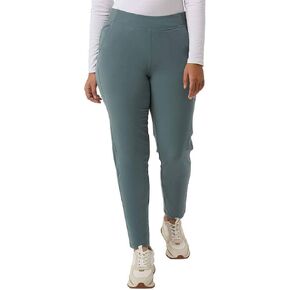 32 Degrees Women's Lightweight No Drawstring Pull On Pant (US, Alpha, Large, Regular, Regular, Black)