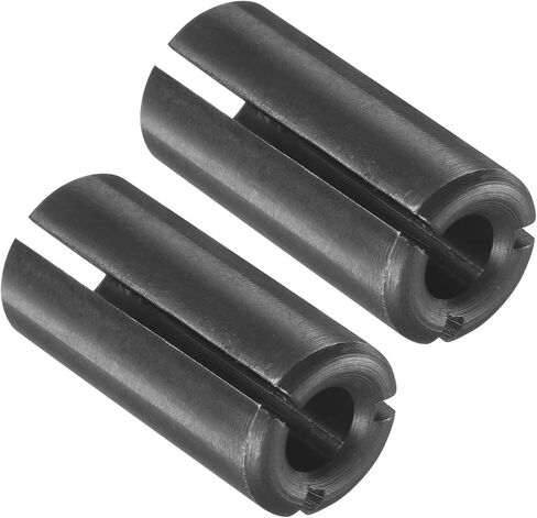 Router Collet Driver Adapter, 12mm to 8mm 1/2" Outer Dia, Lathe CNC Milling Bit Shank Carving Machine - (Applications: for Wood and Metal Milling), 2-Pieces in Saudi Arabia