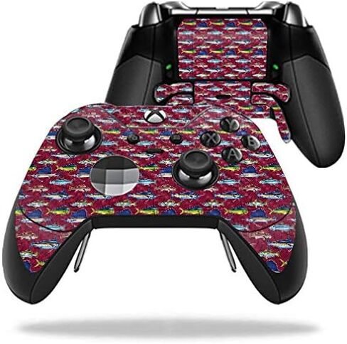 MightySkins Carbon Fiber Skin for Microsoft Xbox One Elite Controller - Elegant Giraffe | Protective, Durable Textured Carbon Fiber Finish | Easy to Apply, Remove, and Change Styles | Made in The USA in Saudi Arabia
