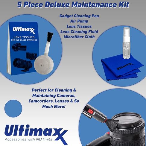 عدسة سيجما 20 ملم F1.4 DG HSM Art لكاميرا نيكون F مع حزمة ملحقات متقدمة. يشتمل على: بطاقة ذاكرة Ultra SDXC سعة 64 جيجابايت، وغطاء العدسة، وحقيبة العدسة، وغير ذلك الكثير. in Kuwait