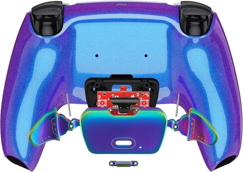 أزرار معدنية حقيقية بيضاء للغاية RMB RISE V3 Remap Kit لوحدة تحكم PS5 BDM-030 040 050، لوحة ترقية مُعاد تصميمها وأزرار خلفية قابلة للبرمجة لوحدة تحكم PS5 - بدون وحدة تحكم in Saudi Arabia
