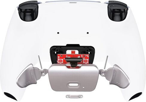 أزرار معدنية حقيقية بيضاء للغاية RMB RISE V3 Remap Kit لوحدة تحكم PS5 BDM-030 040 050، لوحة ترقية مُعاد تصميمها وأزرار خلفية قابلة للبرمجة لوحدة تحكم PS5 - بدون وحدة تحكم in Saudi Arabia