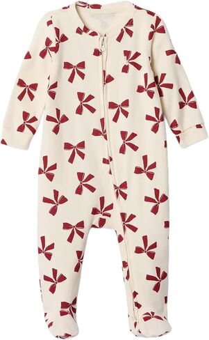 GAP Unisex Baby Two Way Zip Footed One-piece Outfit in Saudi Arabia