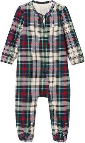 GAP Unisex Baby Two Way Zip Footed One-piece Outfit in Saudi Arabia