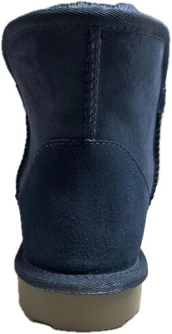 حذاء Kirkland Signature Kirkalnd النسائي ذو حافة صدفية من الشيرلينغ - أزرق داكن in Kuwait