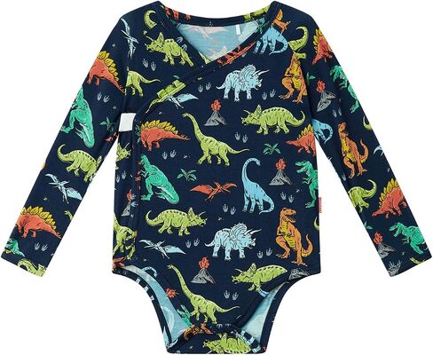 Unisex Baby Bodysuits Long Sleeve Newborn Romper for Infant Boy and Girl, Viscose Made from Bamboo in Saudi Arabia