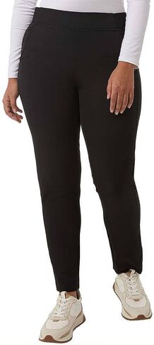 32 Degrees Women's Lightweight No Drawstring Pull On Pant (US, Alpha, Large, Regular, Regular, Black) in Saudi Arabia