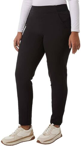 32 Degrees Women's Lightweight No Drawstring Pull On Pant (US, Alpha, Large, Regular, Regular, Black) in Saudi Arabia