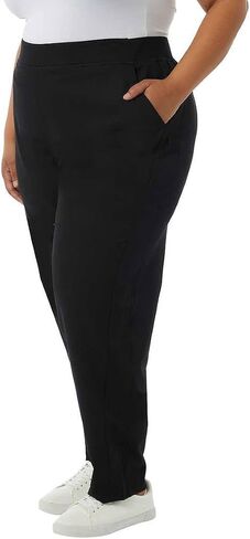 32 Degrees Women's Lightweight No Drawstring Pull On Pant (US, Alpha, Large, Regular, Regular, Black) in Saudi Arabia