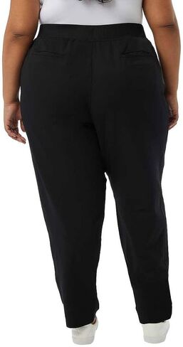 32 Degrees Women's Lightweight No Drawstring Pull On Pant (US, Alpha, Large, Regular, Regular, Black) in Saudi Arabia
