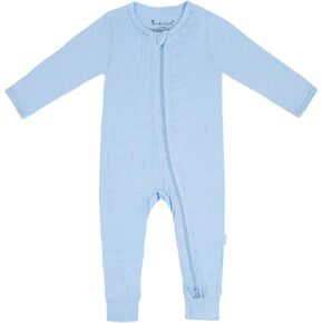 Jimonda Ribbed Baby Pajamas,Baby Girls Boys Footless Sleepers,Gender Neutral Baby Clothes,2-Way Zipper Closure Romper