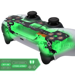 eXtremeRate Micro Switch - Strong Version Tactile Clicky Hair Trigger Kit for PS5 Controller BDM-030 Shoulder Buttons, Ergonomic Micro Switch L2R2 Tactile L1R1 Buttons Mouse Click for PS5 Controller