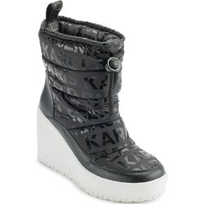 KARL LAGERFELD Women's Berdina Wedge Slip on Ankle Boot