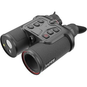 B35-640 LRF Thermal Binoculars for Hunting， Infrared Heat Night Vision with 35mm Focal Length, 640×480 pix @ < 30 mK NETD Sensor, LRF with 600m Accuracy, OLED High-Definition Display