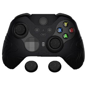 PlayVital Mountain Range Edition Silicone Cover for Xbox Elite Wireless Controller Series 2 & Elite Series 2 Core, Clear White Anti-Slip Controller Skin for Xbox Elite Series 2 Core with Thumb Grips